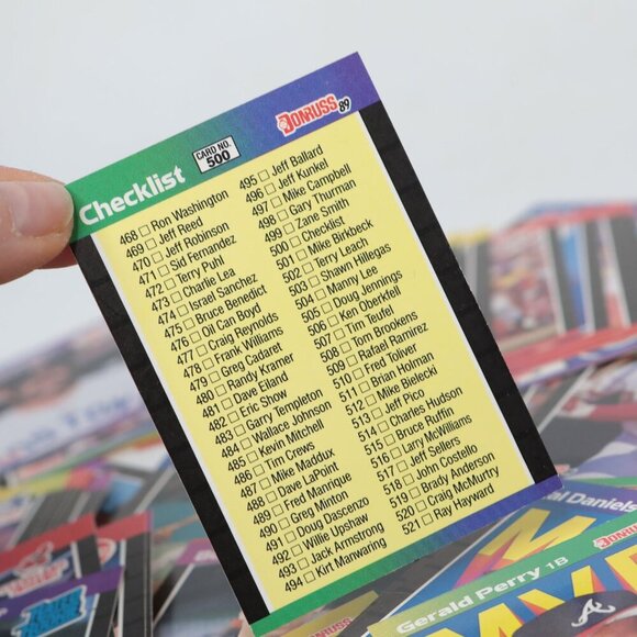 Vintage 1989 DonRuss MLB Baseball Cards 80s Daryll Strawberry Cal Ripen Sports - Picture 10 of 13